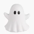Ghost Emoji Stress Reliever, 3.25 in. Polyurethane Foam — view 2