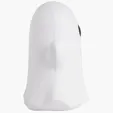 Ghost Emoji Stress Reliever, 3.25 in. Polyurethane Foam — view 4