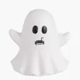 Ghost Emoji Stress Reliever, 3.25 in. Polyurethane Foam