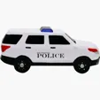 Police SUV Stress Reliever