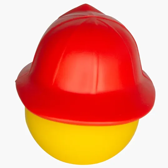 Fireman Emoji Hat Stress Reliever — view 3