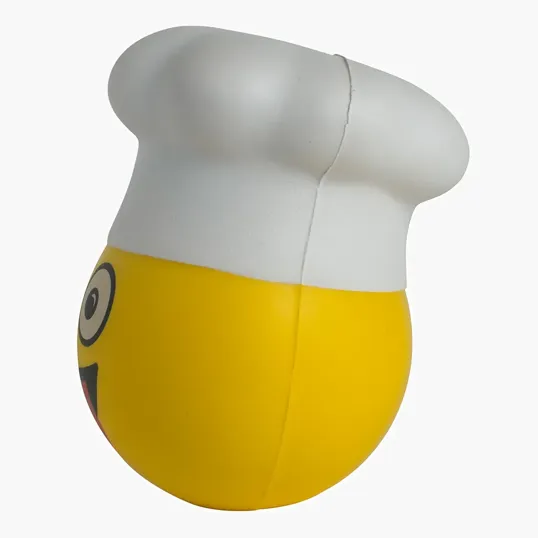 Chef Emoji Hat Stress Reliever — view 3