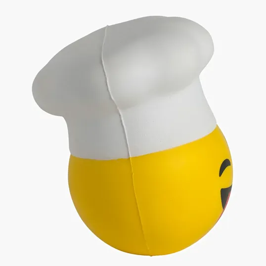 Chef Emoji Hat Stress Reliever — view 4
