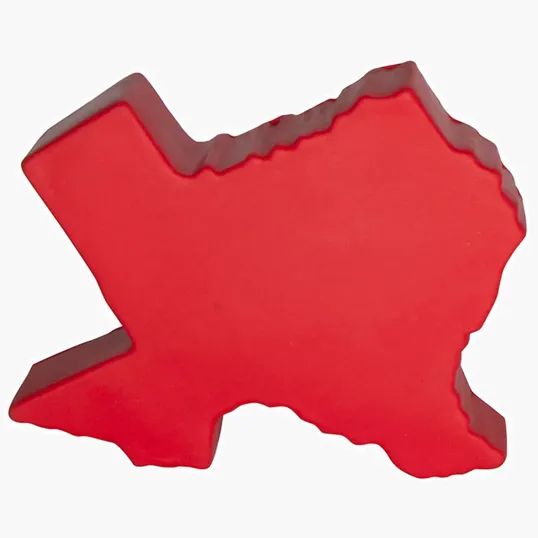 Texas State-Shaped Polyurethane Stress Reliever — view 3