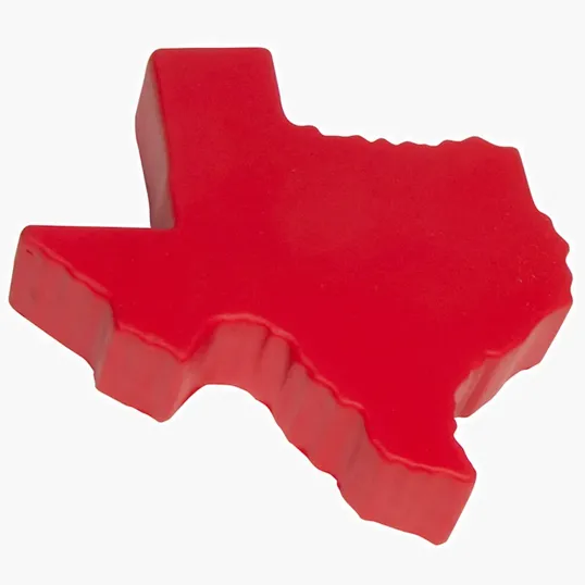 Texas State-Shaped Polyurethane Stress Reliever — view 5