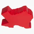 Texas State-Shaped Polyurethane Stress Reliever — view 6