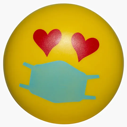 Love PPE Emoji Disc Stress Reliever — view 2