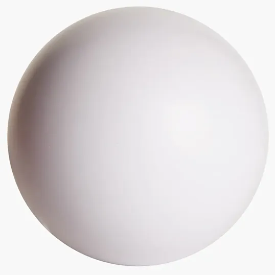 COVID-19 White Stress Ball — view 2