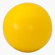 Happy PPE Emoji Stress Ball, 2.75" — view 3