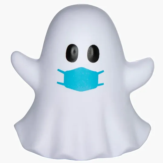 PPE Ghost Emoji Stress Reliever — view 2