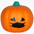 PPE Pumpkin Jack-o'-Lantern Stress Reliever — view 2