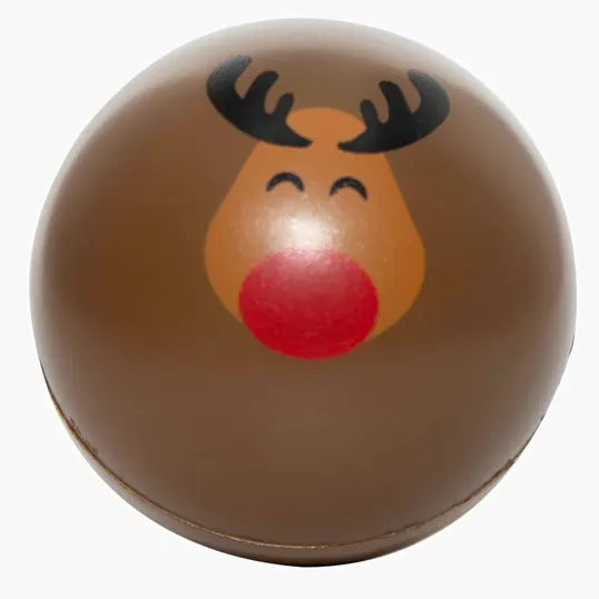 Holiday Rudolph Ball Stress Reliever — view 2