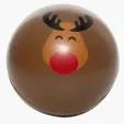 Holiday Rudolph Ball Stress Reliever — view 2