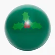 Holiday Holly Ball Stress Reliever — view 2