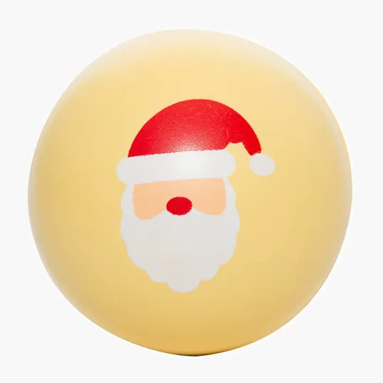 Holiday Santa Ball Stress Reliever — view 2