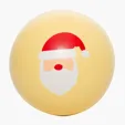 Holiday Santa Ball Stress Reliever — view 2
