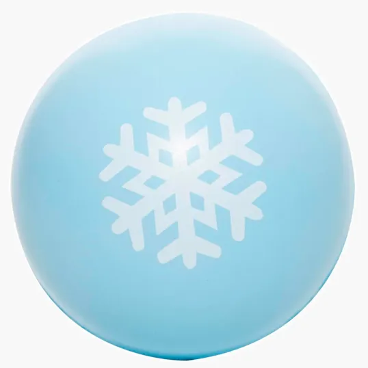 Holiday Snowflake Ball Stress Reliever — view 2