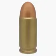 Pistol Bullet Stress Reliever — view 2
