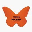 Butterfly Orange Stress Reliever