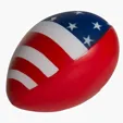 American Flag Heart Stress Reliever — view 5