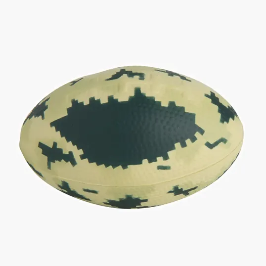 Digital Camo Football Stress Reliever — view 5