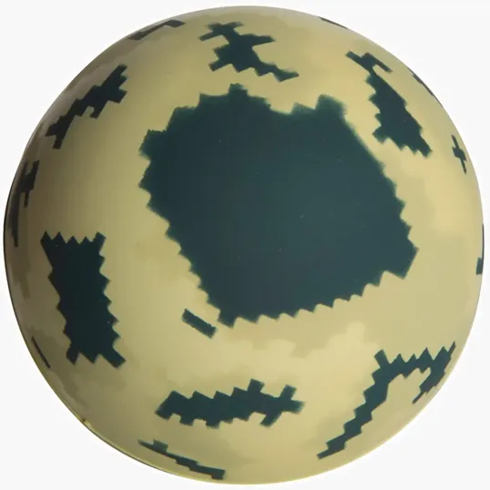 Digital Camo Stress Ball, 2.75" Round — view 3