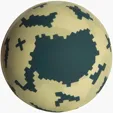 Digital Camo Stress Ball, 2.75" Round — view 2