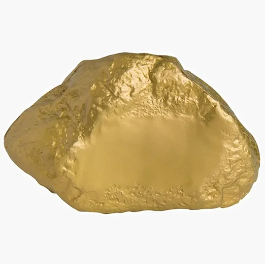Gold Nugget Stress Reliever — view 3