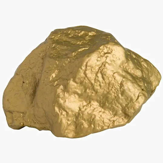 Gold Nugget Stress Reliever — view 4