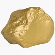 Gold Nugget Stress Reliever — view 2