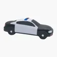 Modern Police Car Stress Reliever — view 2