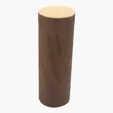Wood Log Stress Reliever — view 2