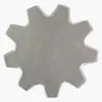 Gear Stress Reliever, 4" x 4" Polyurethane Foam — view 3
