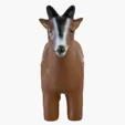 Goat Stress Reliever, Polyurethane Foam Squeeze Toy — view 3