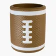Football Can Cooler — view 2