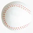 Slow Return Foam Baseball Stress Reliever — view 2