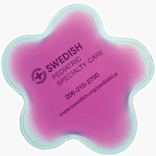 Flower Chill Patch, 4" x 4" Gel Cold Pack — view 2