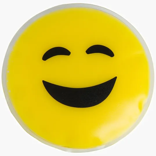 Happy Face Emoji Chill Patch, 4" Cold Pack