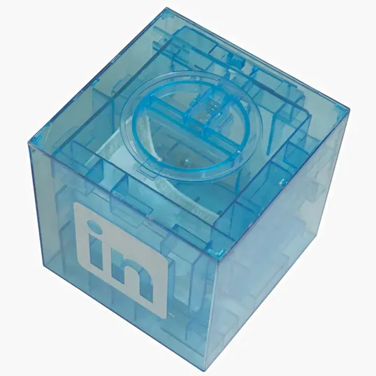 Money Cube Maze Coin Bank, 3.5" — view 6