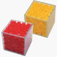 Cube Maze Puzzle — view 3