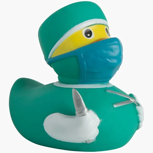 Doctor Duck Doctor-Themed Rubber Duck — view 4