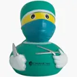 Doctor Duck Doctor-Themed Rubber Duck