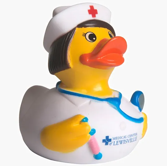 Nurse Rubber Duck, 3.5" x 3.5" — view 4