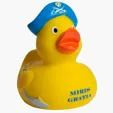 Pirate Duck Rubber Duck — view 2