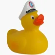 Captain Duck Rubber Duck