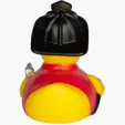 Fireman Duck Rubber Duck — view 4