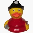 Fireman Duck Rubber Duck