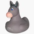 Donkey Duck Vinyl Rubber Duck