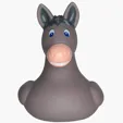 Donkey Duck Vinyl Rubber Duck — view 2