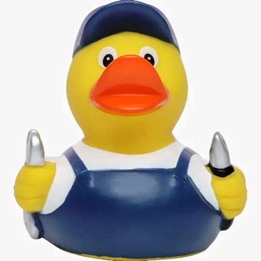 Mechanic Duck Rubber Duck — view 2